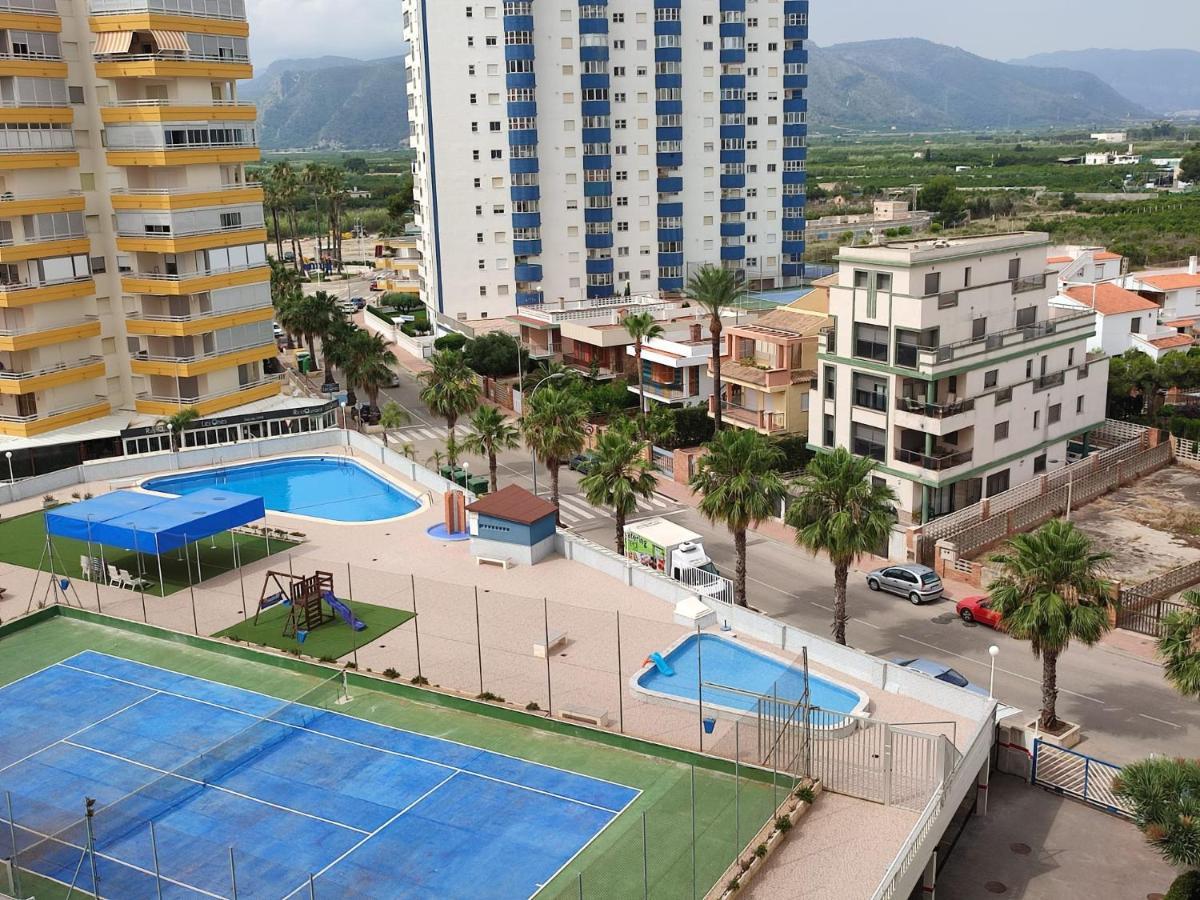 Blue Double Private Room At Front Beach - Habitacion Doble En La Playa Valencia Exterior photo