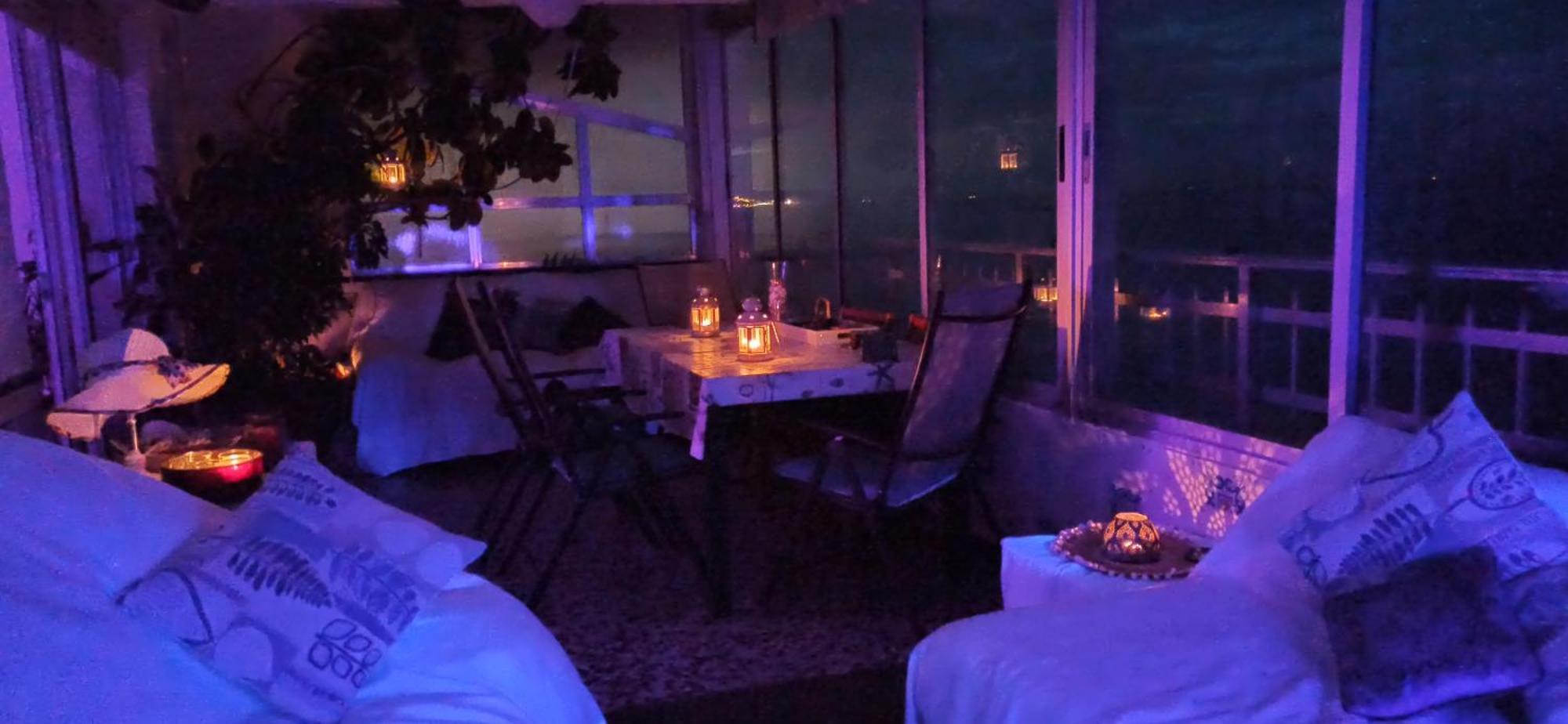 Blue Double Private Room At Front Beach - Habitacion Doble En La Playa Valencia Exterior photo
